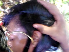 Amateur, Negro, Ébano, Al aire libre