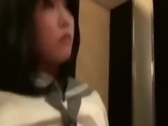 Handsome asian bitch getting some unusual fetish experience