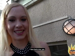 Public Outdoor Sex Super Sexy Blonde Babe Celina Davis Gets Dp In Public Restroom - amateur