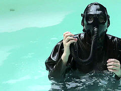 Gasmask spandex Swim