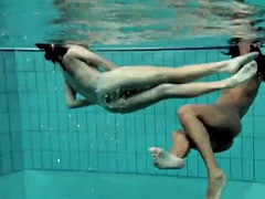 Markova and Zlata are the hottest lesbians underwater