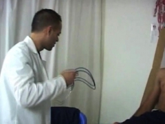 Bad spanking doctor and gay men having medical exam I