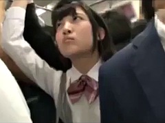 asian babe on train fuck pt 1